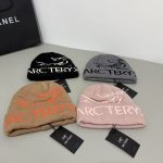 Arc'teryx Warm Knit Beanie, Classic Logo Jacquard Wool Hat, Multiple Colors Available - Image 59