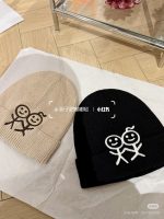Urban 26FW Stickman Series Classic Embroidered Logo Beanie - Warm Knitted Hat
