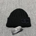 Chanel 26C New Knitted Beanie with Classic Double CC Logo - Image 4