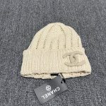 Chanel 26C New Knitted Beanie with Classic Double CC Logo - Image 9