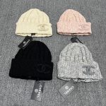 Chanel 26C New Knitted Beanie with Classic Double CC Logo - Image 16