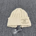 Chanel 26C New Knitted Beanie with Classic Double CC Logo - Image 19