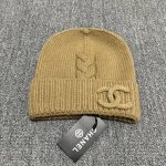 Chanel Minimalist Style Cable Knit Wool Beanie - Image 7