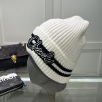 Chanel Colorblock Embroidered Logo Knit Beanie - Image 22