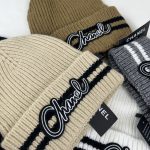 Chanel Colorblock Embroidered Logo Knit Beanie - Image 35