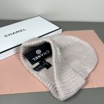 Chanel Pixelated CC Logo Ribbed Knit Beanie - Image 7