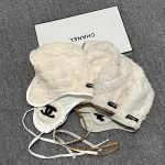 Chanel Faux Fur Trapper Hat with Warm Faux Fur Lining & CC Logo – Unisex - Image 18