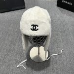 Chanel Faux Fur Trapper Hat with CC Logo & Ear Flaps – Unisex - Image 3