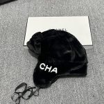 Chanel Faux Fur Trapper Hat with CC Logo & Ear Flaps – Unisex - Image 11
