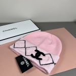 Chanel Argyle Pattern CC Logo Knit Beanie – Unisex - Image 8