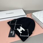 Chanel Argyle Pattern CC Logo Knit Beanie – Unisex - Image 11