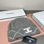 Chanel Argyle Pattern CC Logo Knit Beanie – Unisex - Image 14