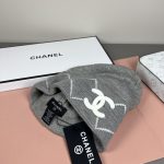 Chanel Argyle Pattern CC Logo Knit Beanie – Unisex - Image 16