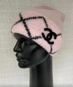 Chanel Argyle Pattern CC Logo Knit Beanie – Unisex - Image 18