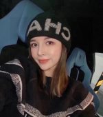Chanel Black Knit Beanie with Bold Colorblock Letter Jacquard – Unisex - Image 22