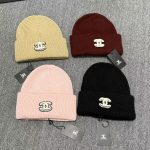 Chanel Classic CC Embroidery Knit Beanie – Soft, Comfortable & Cozy – Unisex