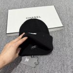 Chanel Classic CC Embroidery Knit Beanie – Soft, Comfortable & Cozy – Unisex - Image 7