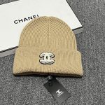 Chanel Classic CC Embroidery Knit Beanie – Soft, Comfortable & Cozy – Unisex - Image 8
