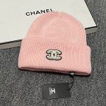 Chanel Classic CC Embroidery Knit Beanie – Soft, Comfortable & Cozy – Unisex - Image 10