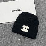 Chanel Chunky Knit Beanie with 3D CC Logo – Minimalist, Chic & Comfortable – Unisex - Image 9