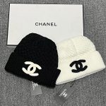Chanel Chunky Knit Beanie with 3D CC Logo – Minimalist, Chic & Comfortable – Unisex - Image 3