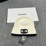 Chanel Colorblock Fleece-Lined Knit Beanie – Warm, Stylish & Premium – Unisex - Image 3
