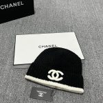 Chanel Colorblock Fleece-Lined Knit Beanie – Warm, Stylish & Premium – Unisex - Image 7