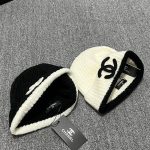 Chanel Colorblock Fleece-Lined Knit Beanie – Warm, Stylish & Premium – Unisex - Image 9