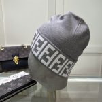 Fendi Classic FF Monogram Knit Beanie – Tightly Woven, Thick & Warm - Image 2