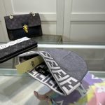 Fendi Classic FF Monogram Knit Beanie – Tightly Woven, Thick & Warm - Image 3