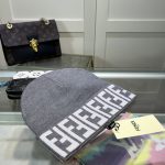 Fendi Classic FF Monogram Knit Beanie – Tightly Woven, Thick & Warm - Image 5