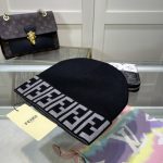 Fendi Classic FF Monogram Knit Beanie – Tightly Woven, Thick & Warm - Image 12