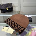 Fendi Classic FF Monogram Knit Beanie – Tightly Woven, Thick & Warm - Image 17