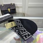 Fendi Classic FF Monogram Knit Beanie – Tightly Woven, Thick & Warm - Image 9