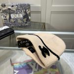 Chanel Classic CC Logo Knit Beanie with Distinctive Contrast Piping - Image 16