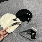 Chanel Classic CC logo Beanie with Textured Waffle Knit - Image 15
