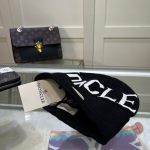 Moncler Large Logo Knit Beanie Hat - 70% Wool 30% Rabbit Hair Blend Warm Winter Cap - Image 7