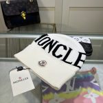 Moncler Large Logo Knit Beanie Hat - 70% Wool 30% Rabbit Hair Blend Warm Winter Cap - Image 11
