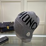 Moncler Large Logo Knit Beanie Hat - 70% Wool 30% Rabbit Hair Blend Warm Winter Cap - Image 14