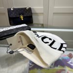 Moncler Large Logo Knit Beanie Hat - 70% Wool 30% Rabbit Hair Blend Warm Winter Cap - Image 17
