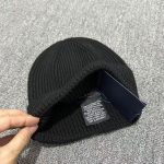 LV Headline Ribbed Beaniem Knit, Classic Monogram Embroidered Cuff, Unisex Winter Warm Hat - Image 9