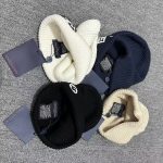 LV Headline Ribbed Beaniem Knit, Classic Monogram Embroidered Cuff, Unisex Winter Warm Hat - Image 11