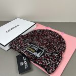 Chanel Chunky Knit Beanie Hat with Classic Fabric Label Logo, Warm Winter Cuff Hat for Men & Women - Image 15