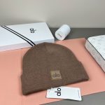 Alo Yoga Classic Square Logo Knit Beanie - Minimalist Cuffed Winter Hat for Warmth & Versatility - Image 18