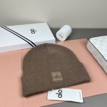 Alo Yoga Classic Square Logo Knit Beanie - Minimalist Cuffed Winter Hat for Warmth & Versatility - Image 20