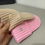 Alo Yoga Notable Ribbed Knit Beanie, Multi-Color Options with Metallic Logo Detail, Unisex Winter Warm Hat - Image 10