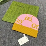 Gucci GG Jacquard Knit Beanie with Contrast Ribbed Cuff, Signature Double G Pattern Winter Hat, Unisex - Image 10