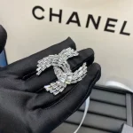 Chanel Zircon Angel Wing Brooch - Image 2