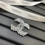 Chanel Zircon Angel Wing Brooch - Image 3
