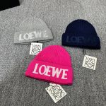 LOEWE Letter Logo Knitted Beanie Hat - Winter Warm Cold Hat - Image 14